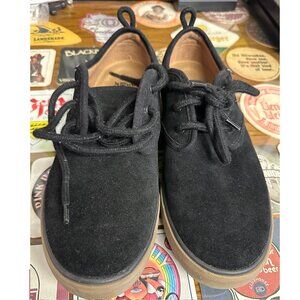 Sanuk Men's Black Size 8 Lace Up sneaker style excellent shape